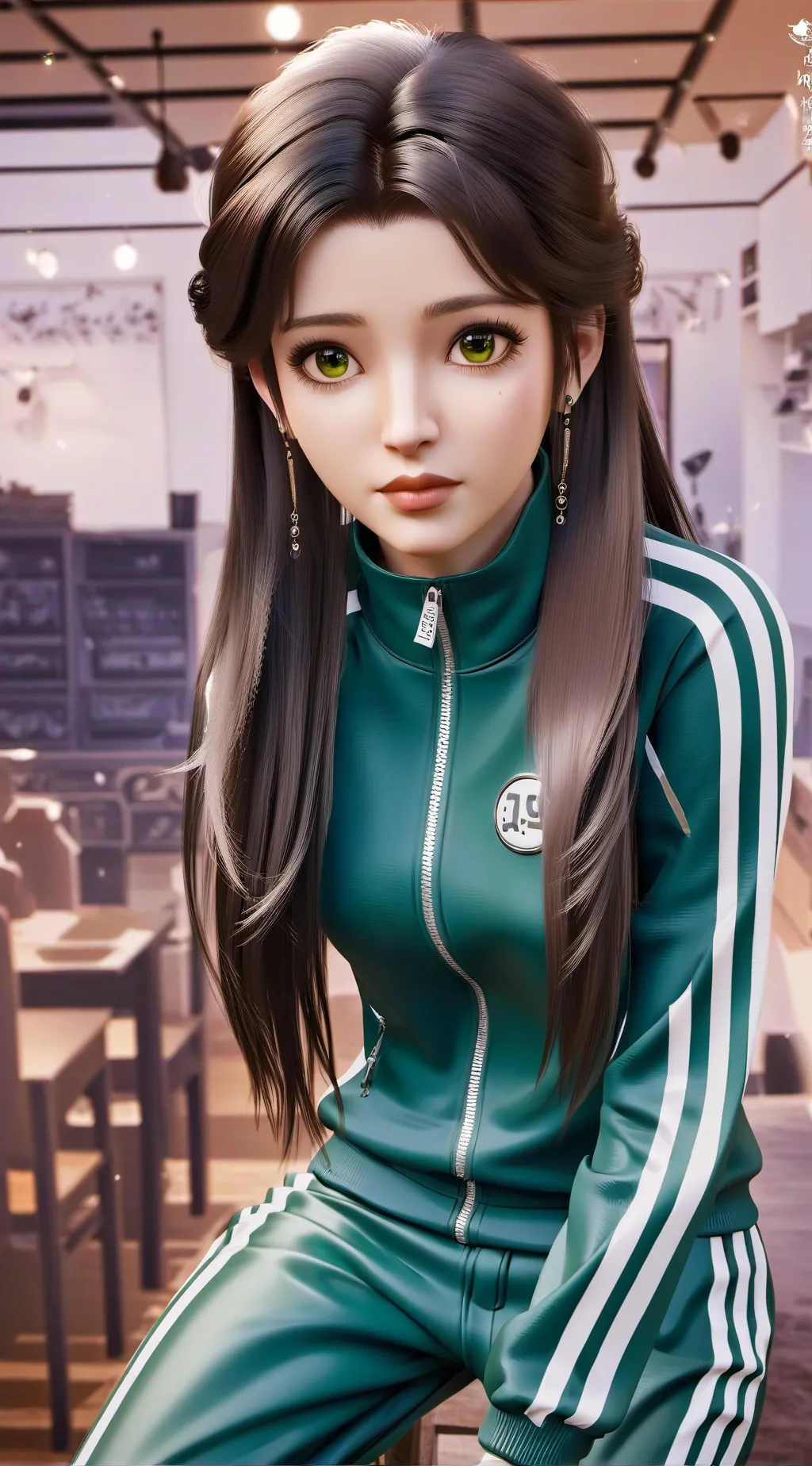 ai character: unnie  background