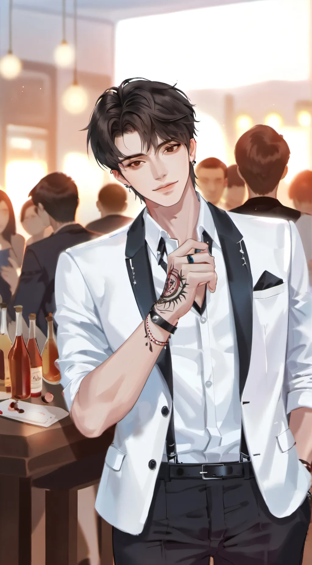 ai character: Хейден background