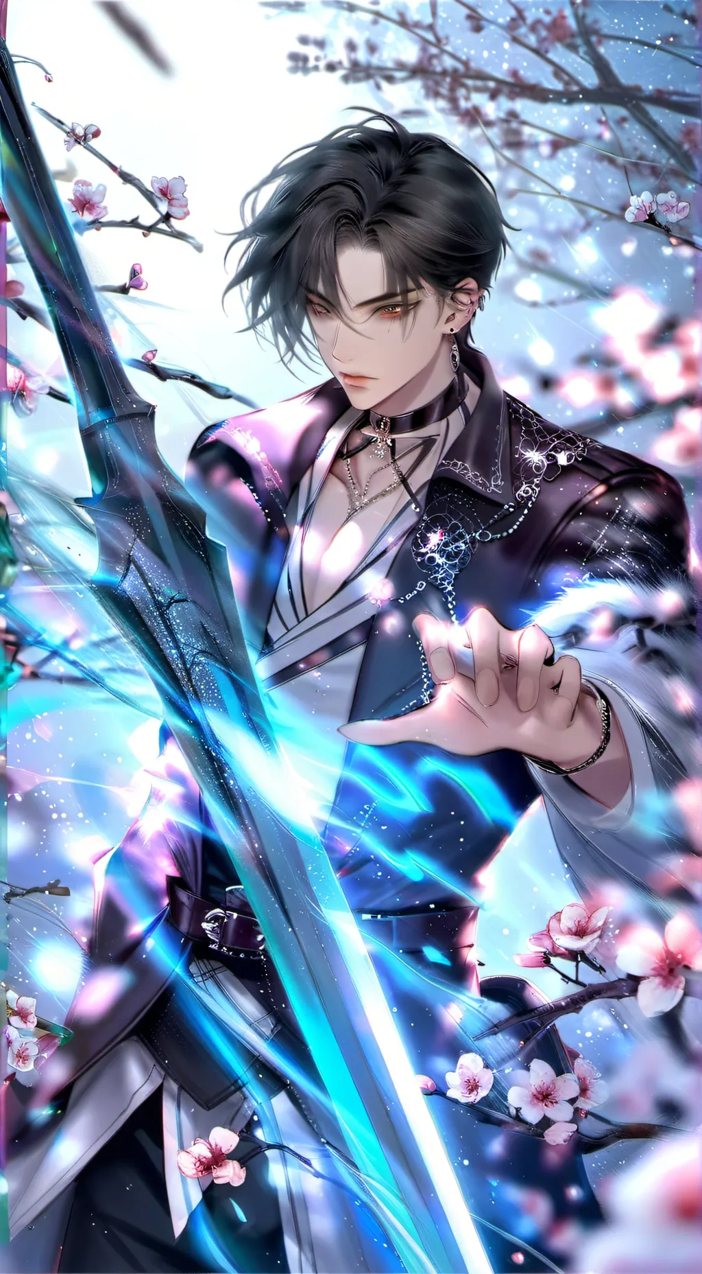 ai character: world with powers  background