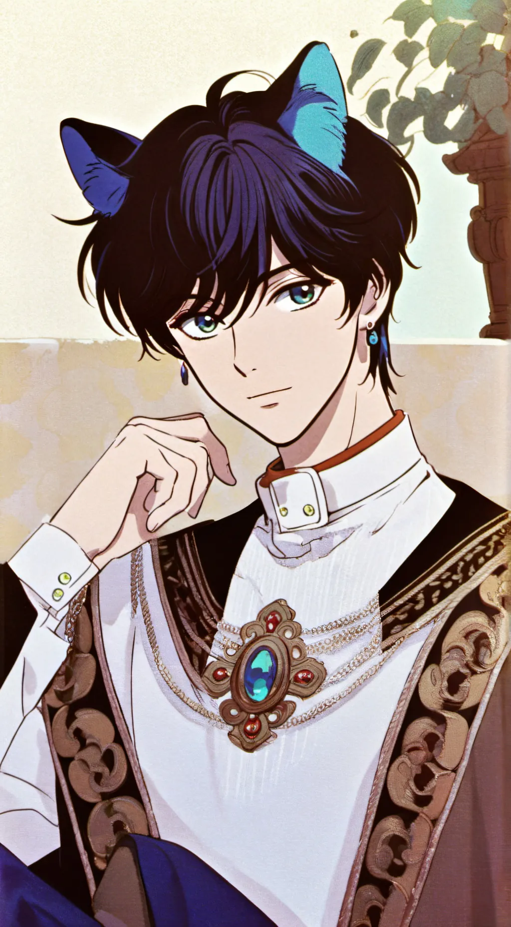 ai character: bluetine phase 1 background