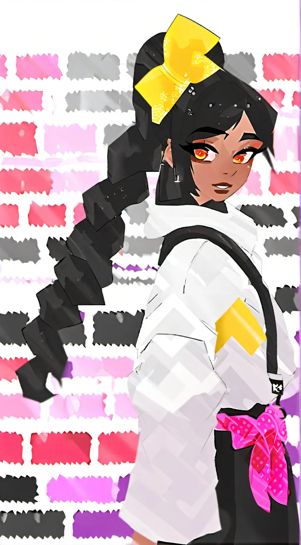 ai character: Agata  background