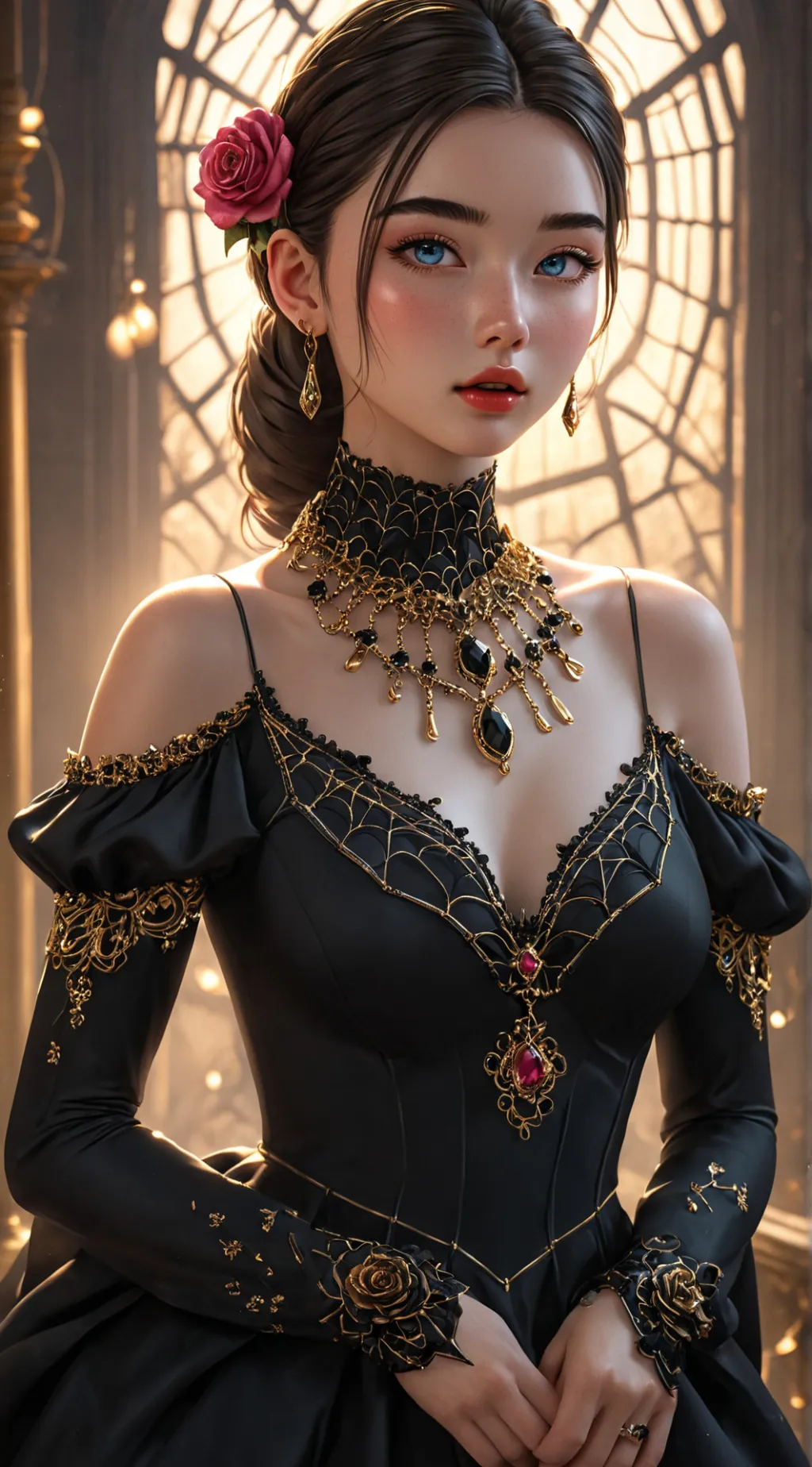ai character: Anika  background