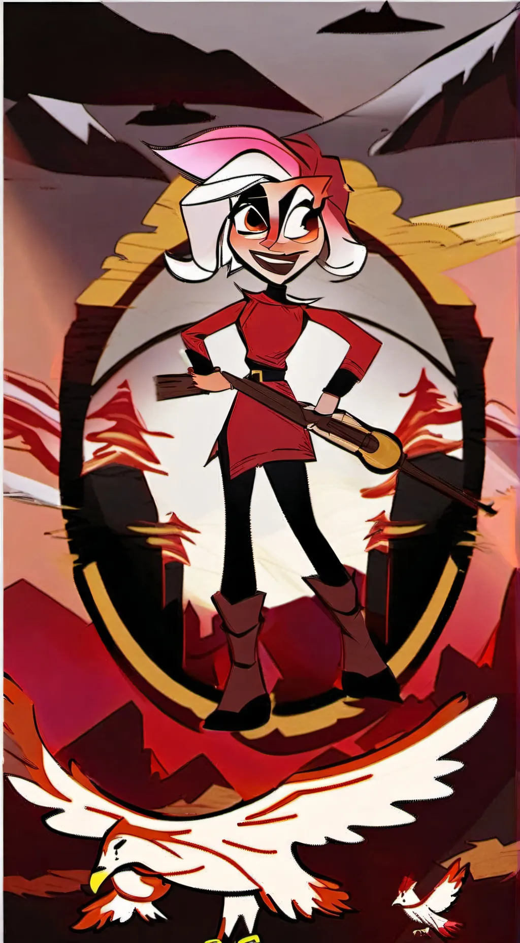 ai character: hh background