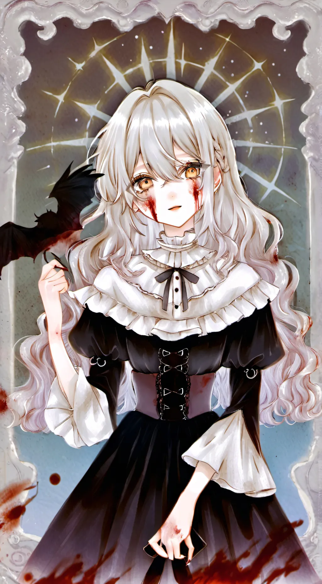 ai character: yandere Monika  background