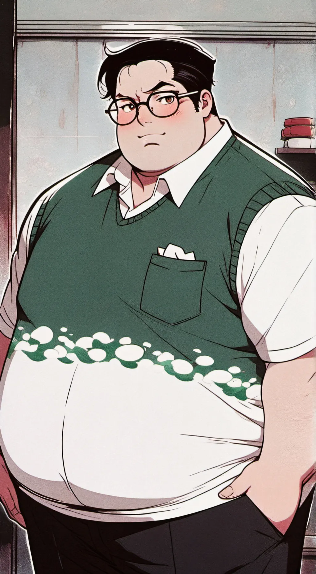 ai character: Kevin  background
