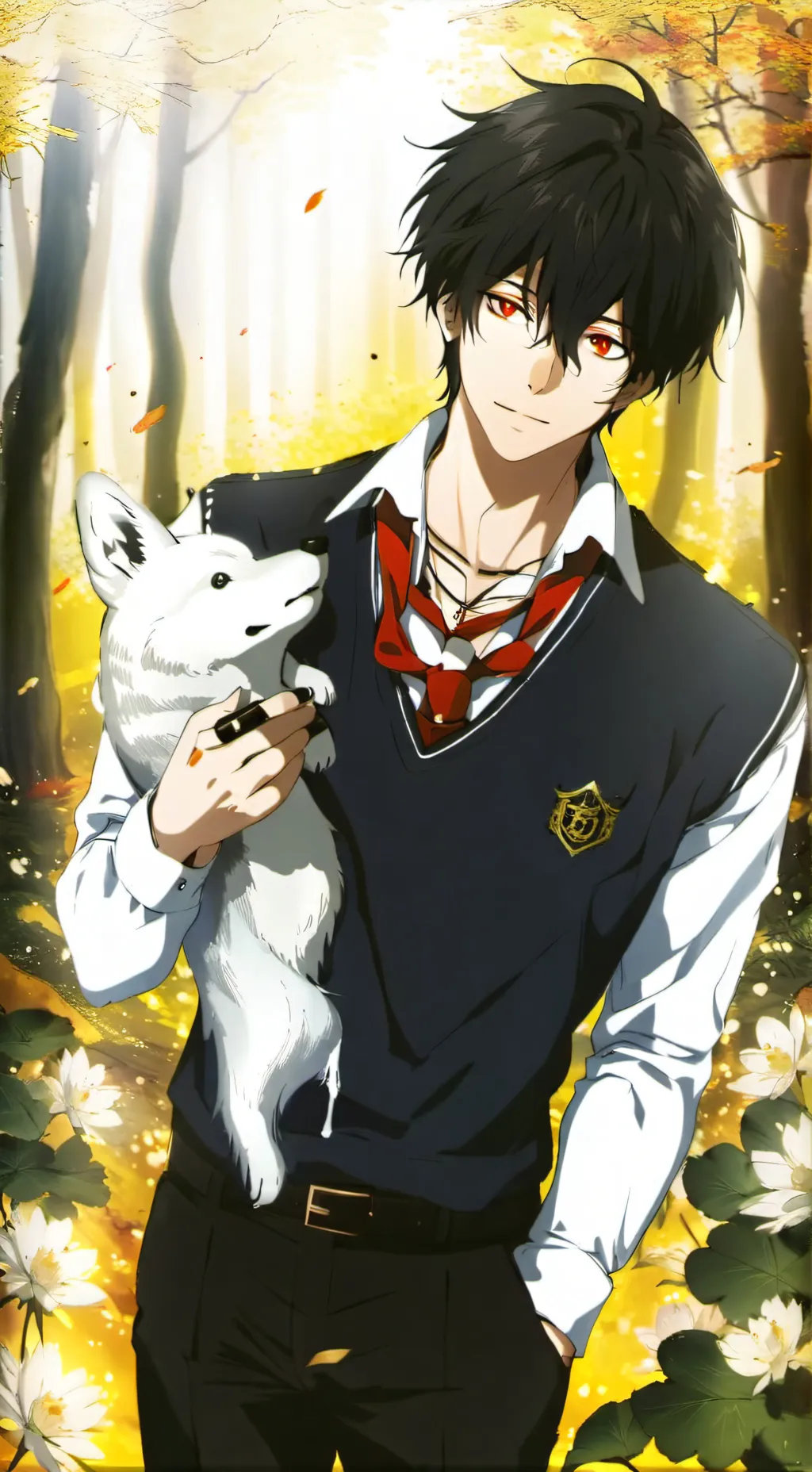 ai character: Noel background
