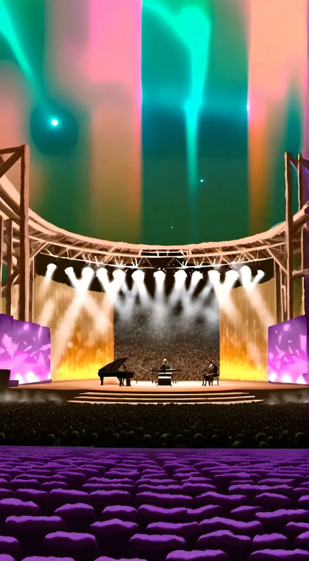 ai character: Ariana Grande 2017 background