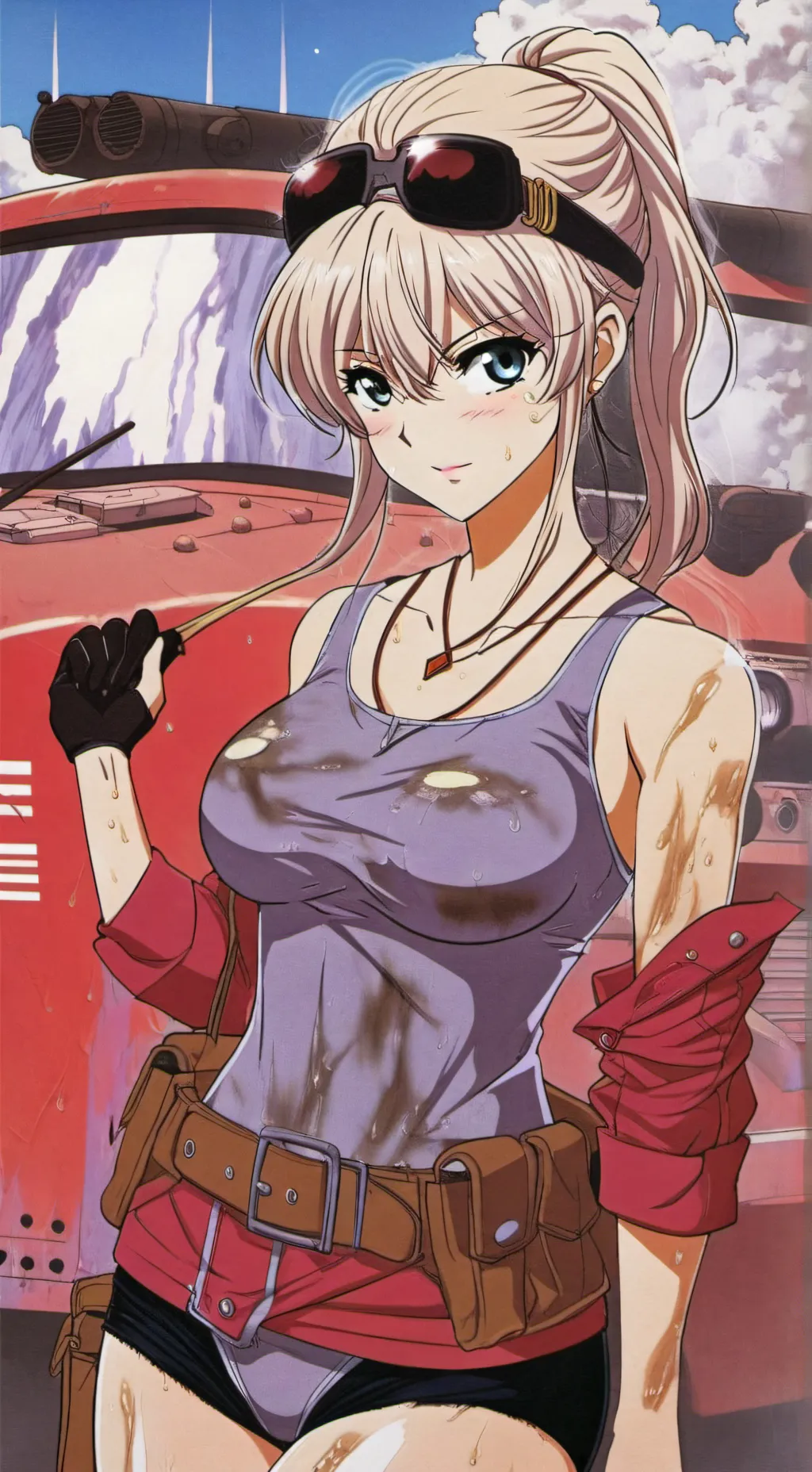 ai character: Becka background