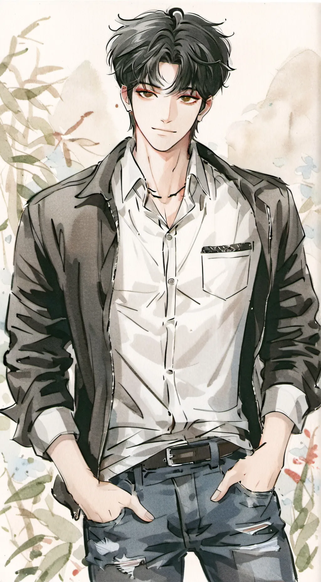 ai character: Hans background