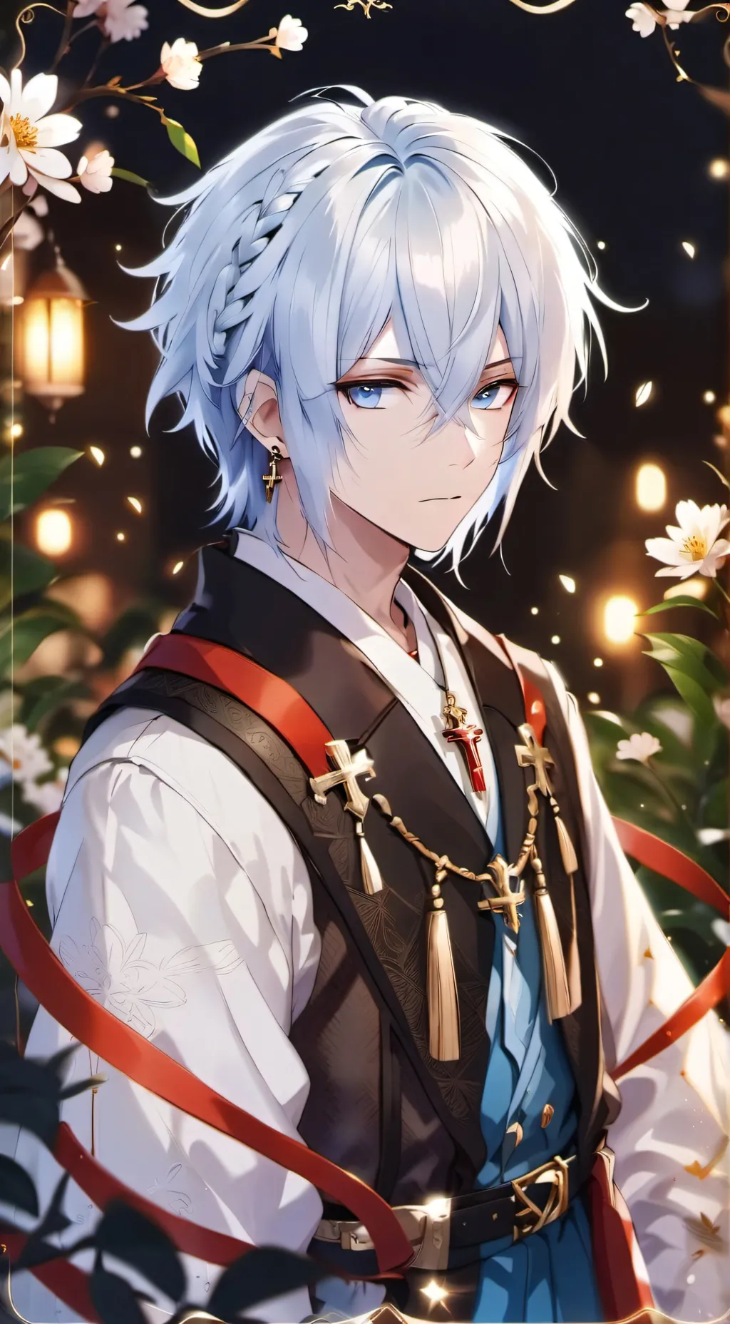 ai character: silas  background