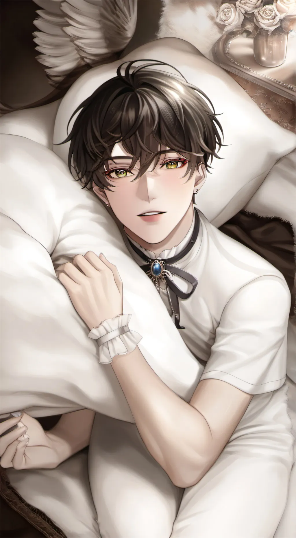 ai character: leo background