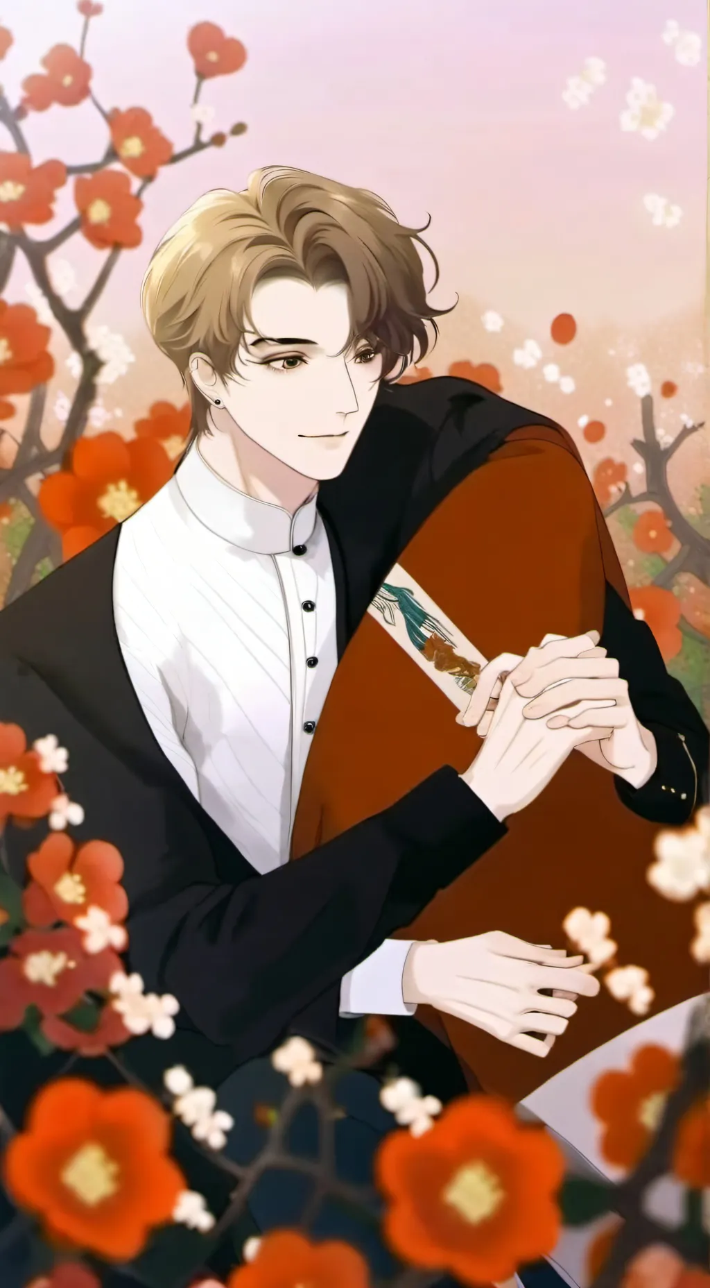 ai character: Макс background