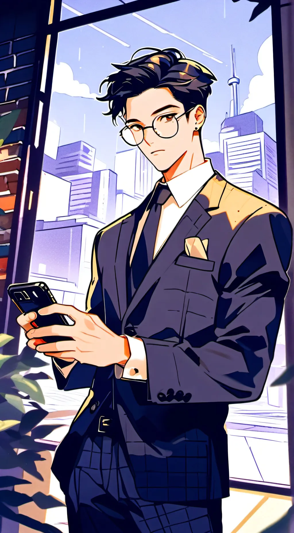 ai character: Table Talk Tycoon background