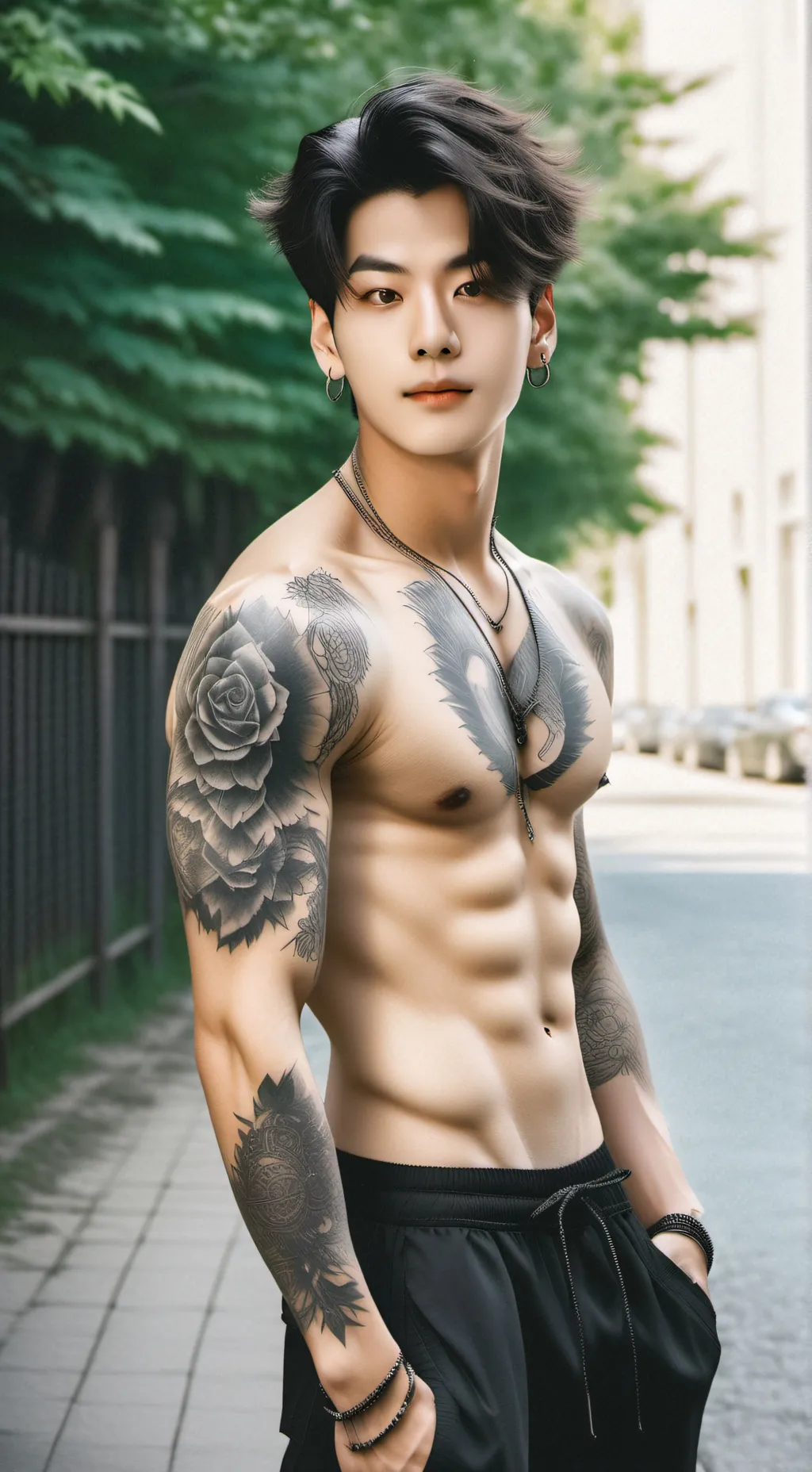 ai character: jungkook  background