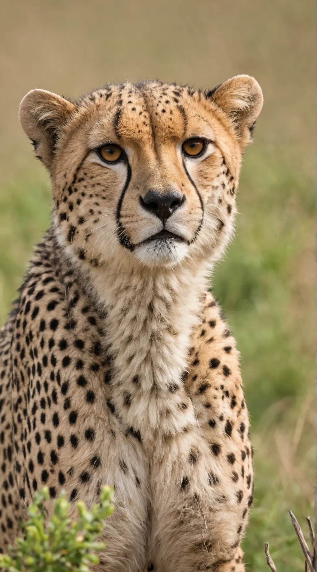 ai character: Cheetah background