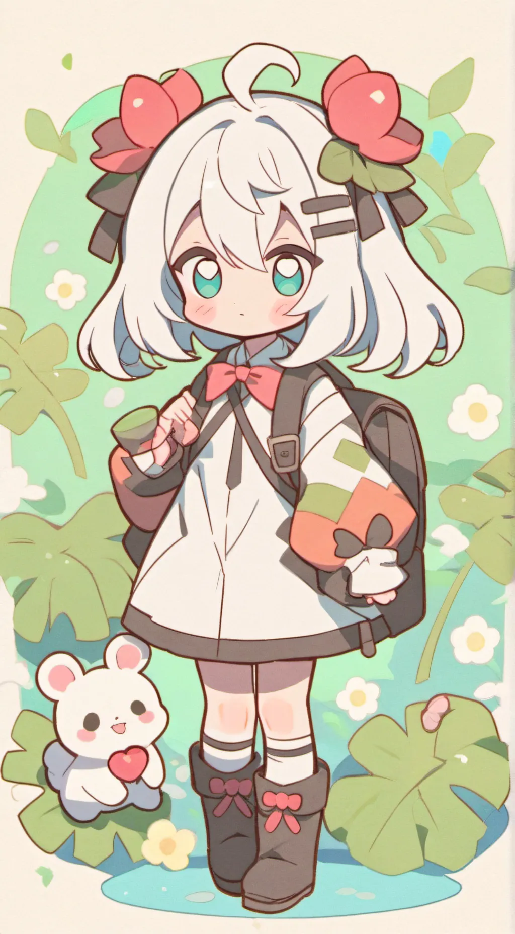 ai character: luz background