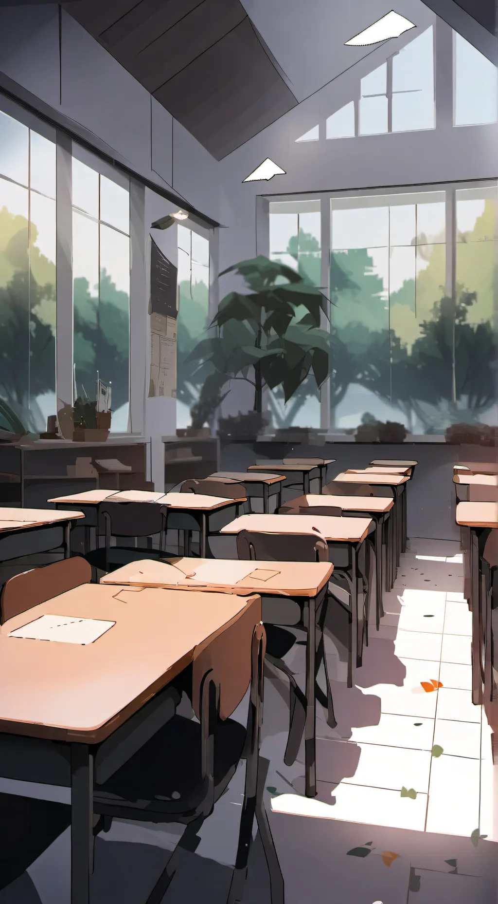 ai character: mha new students background