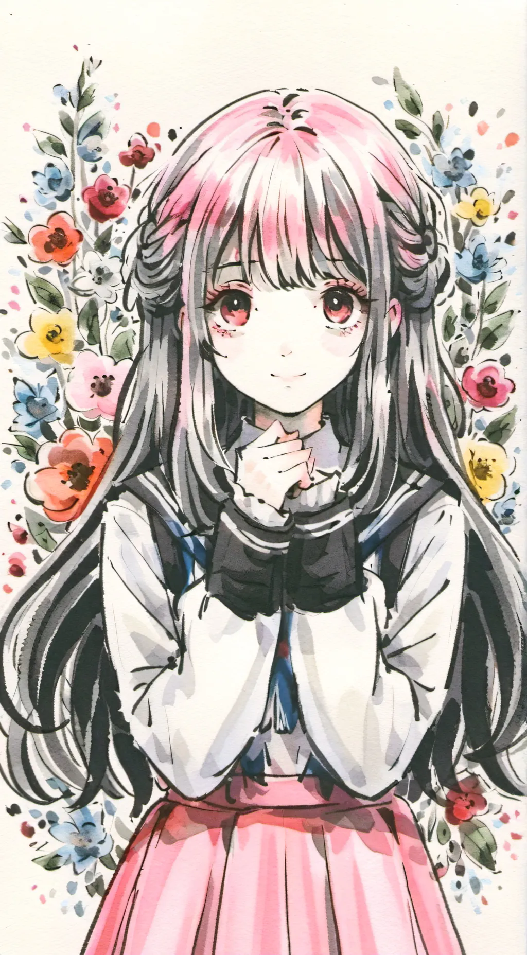 ai character: Sasha background