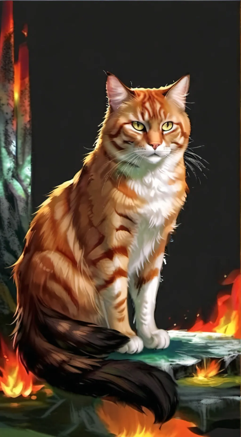 ai character: Into The Wild background
