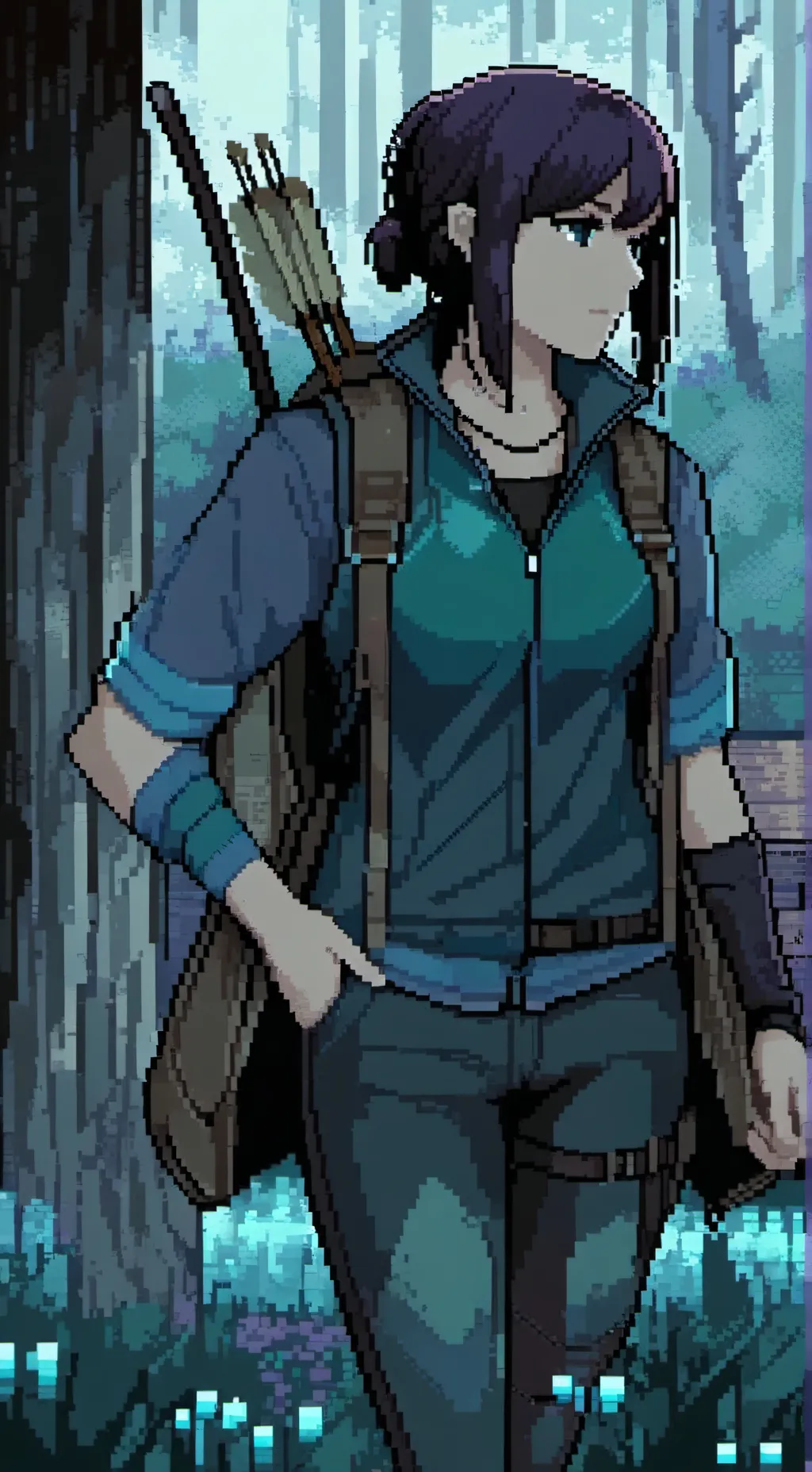 ai character: Kate bishop background