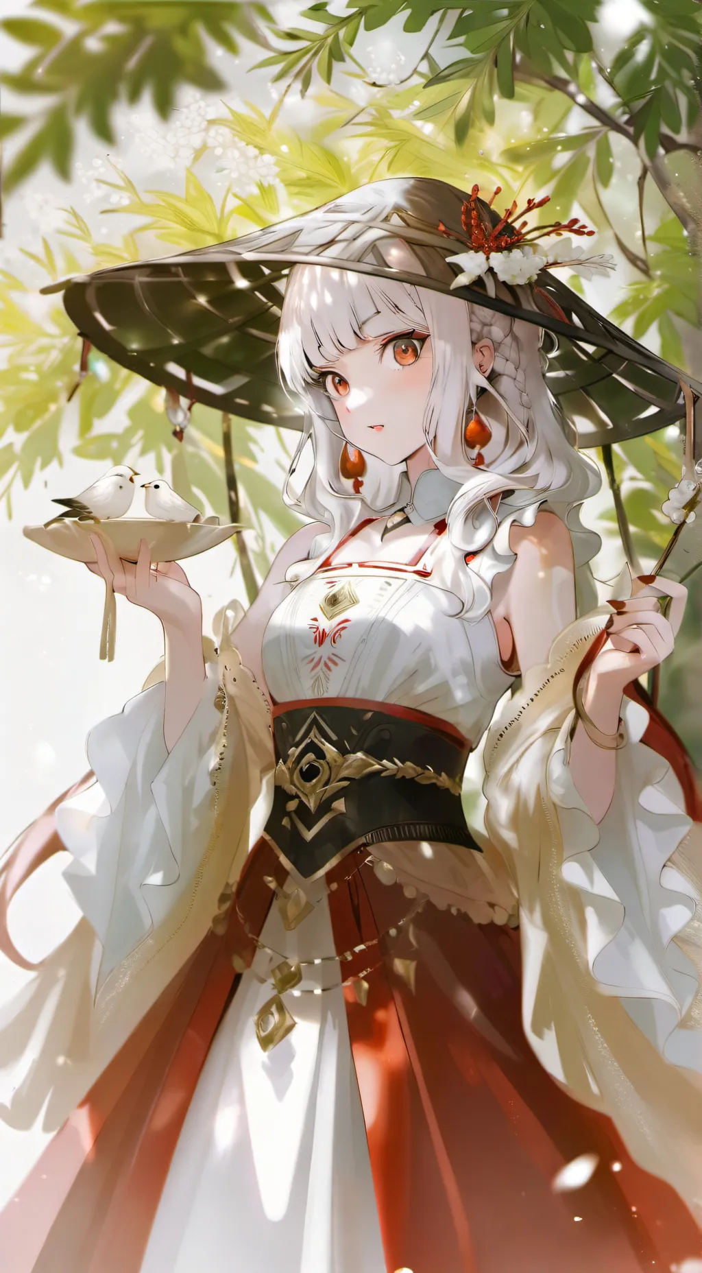 ai character: Yuki und Kuruki  background