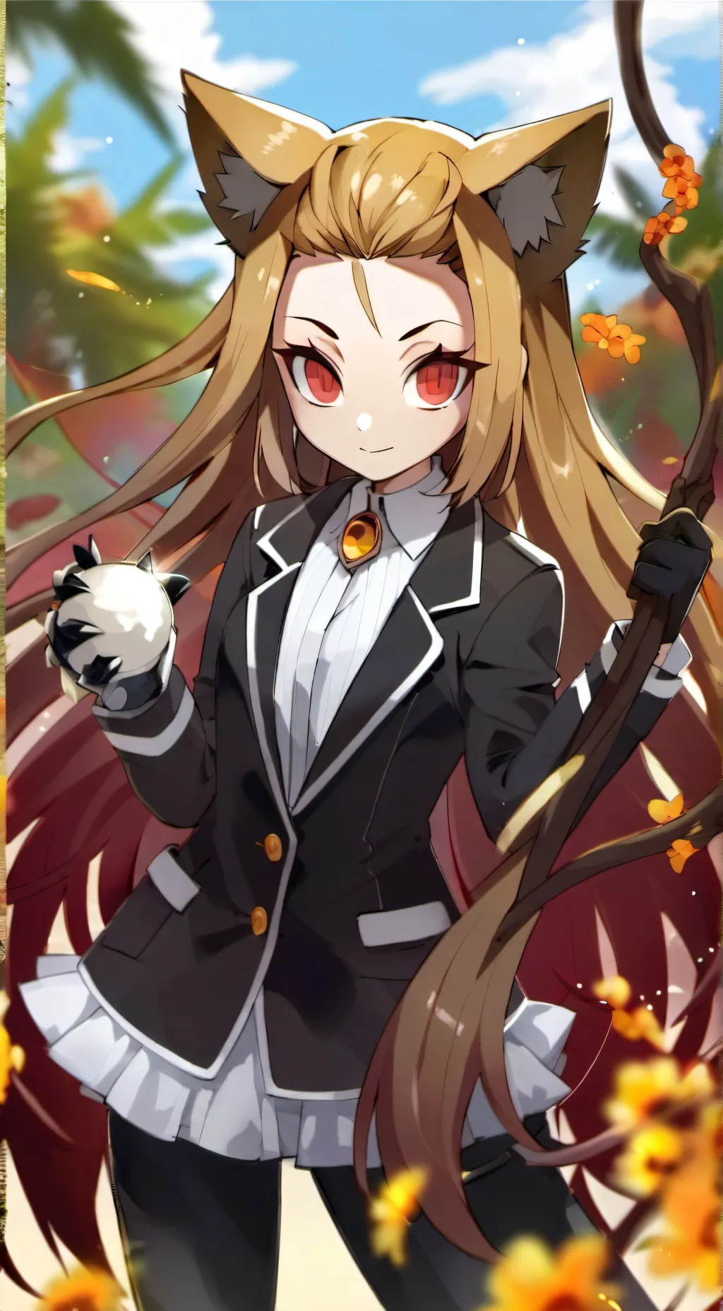 ai character: Summer (P) background