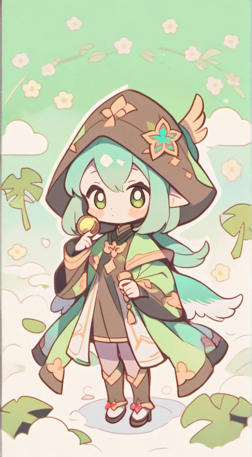 ai character: the coolest talkie background