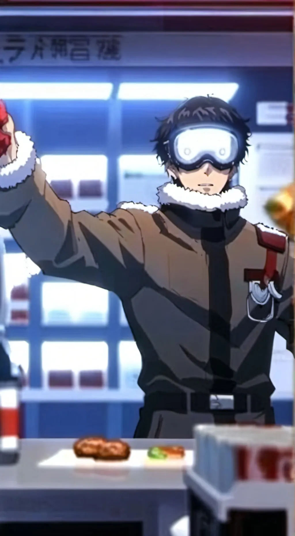 ai character: Dabi PT background