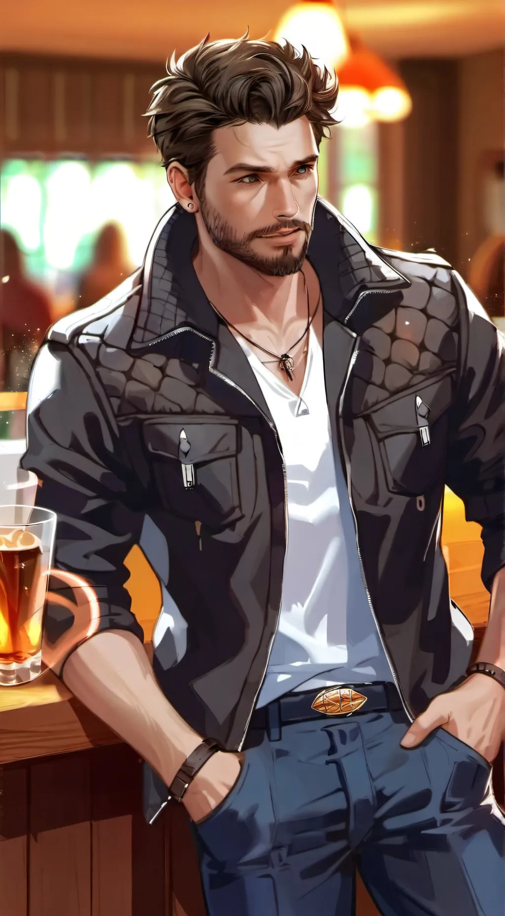 ai character: FP Jones  background