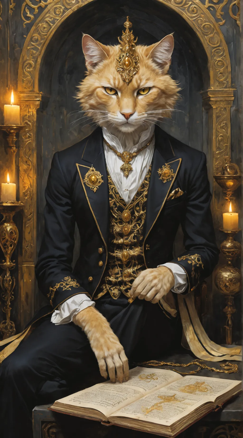 ai character: Leo background