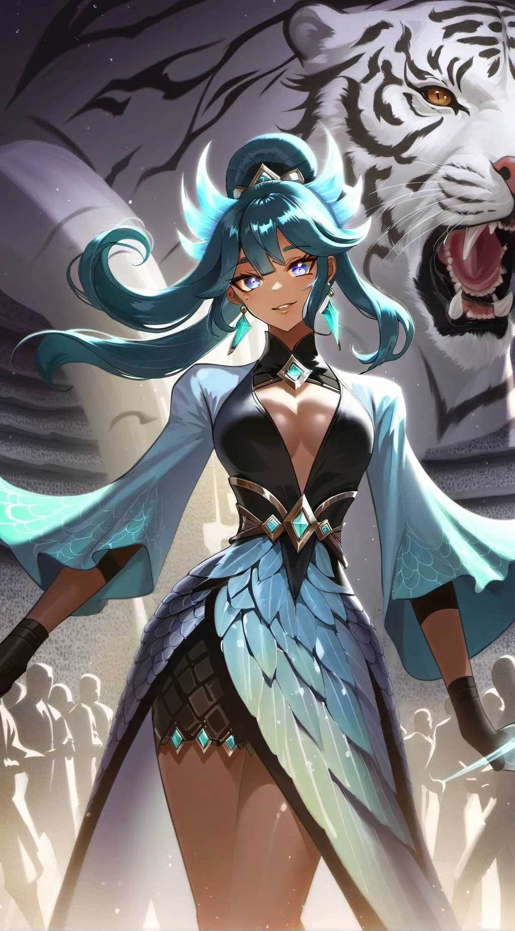 ai character: Liz background