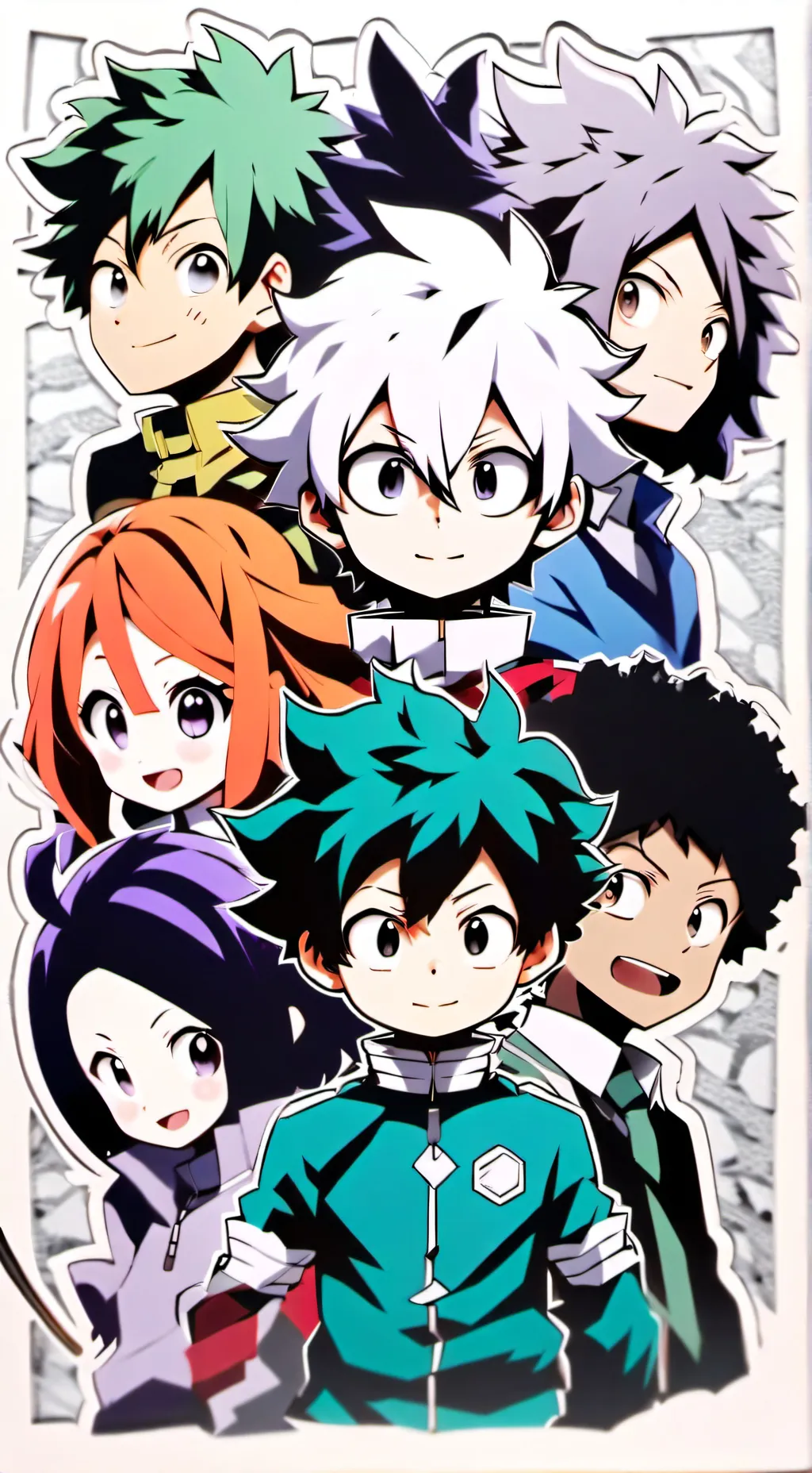 ai character: Mha jealousy  background
