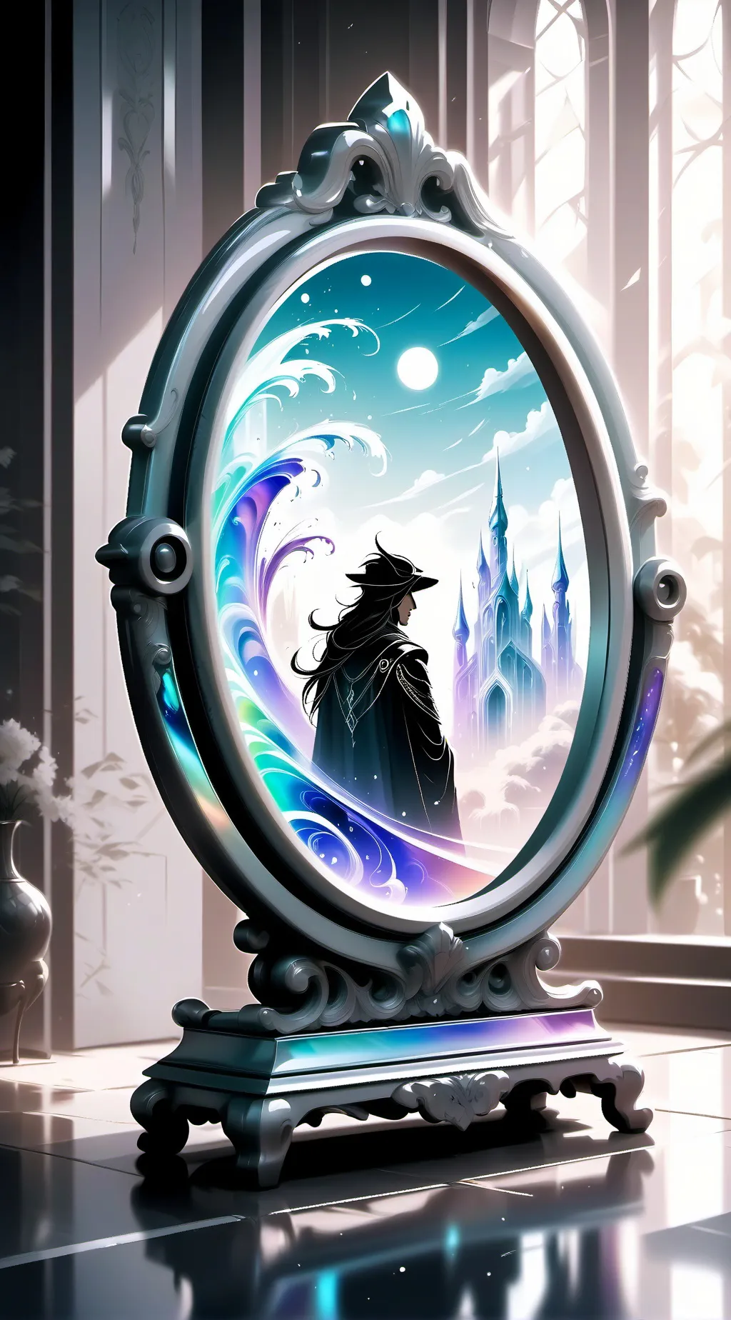 ai character: glisten x Rodger background