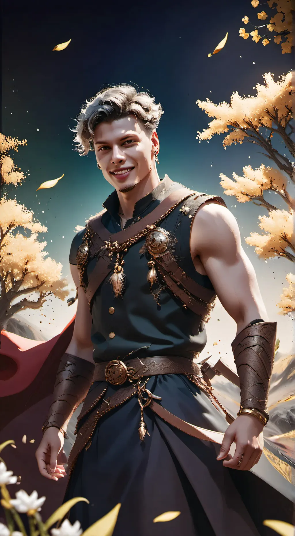 ai character: Jonathan  background