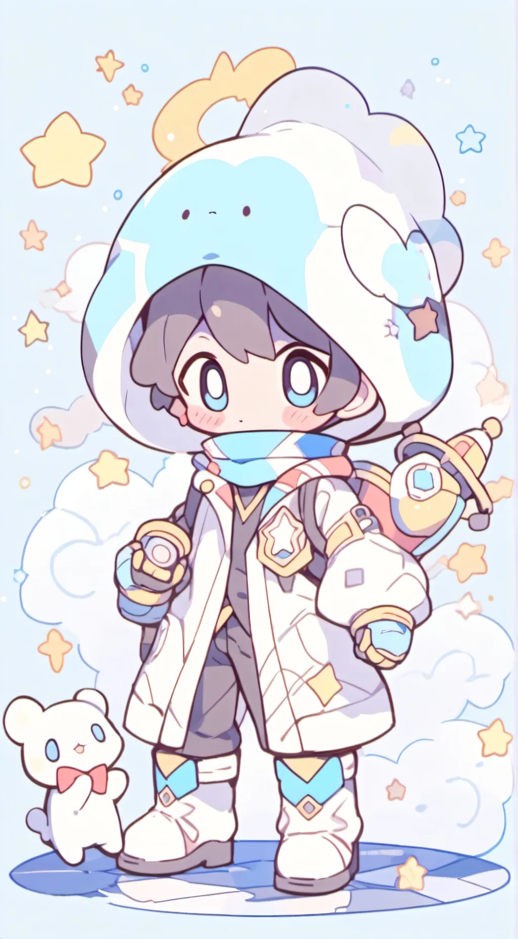 ai character: Astro background