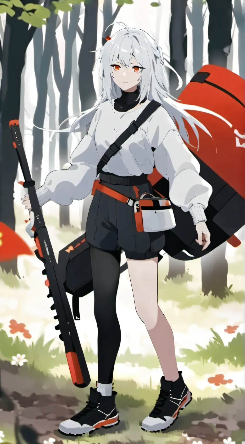ai character: л͎и͎л͎и͎ background