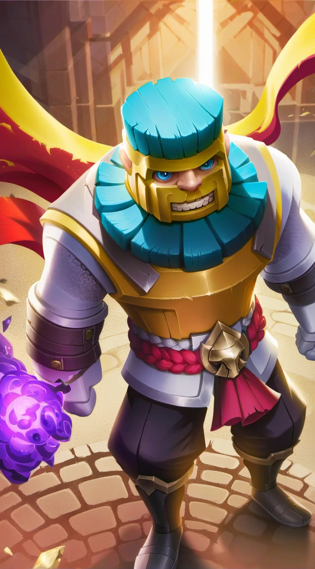 ai character: mysterious man background