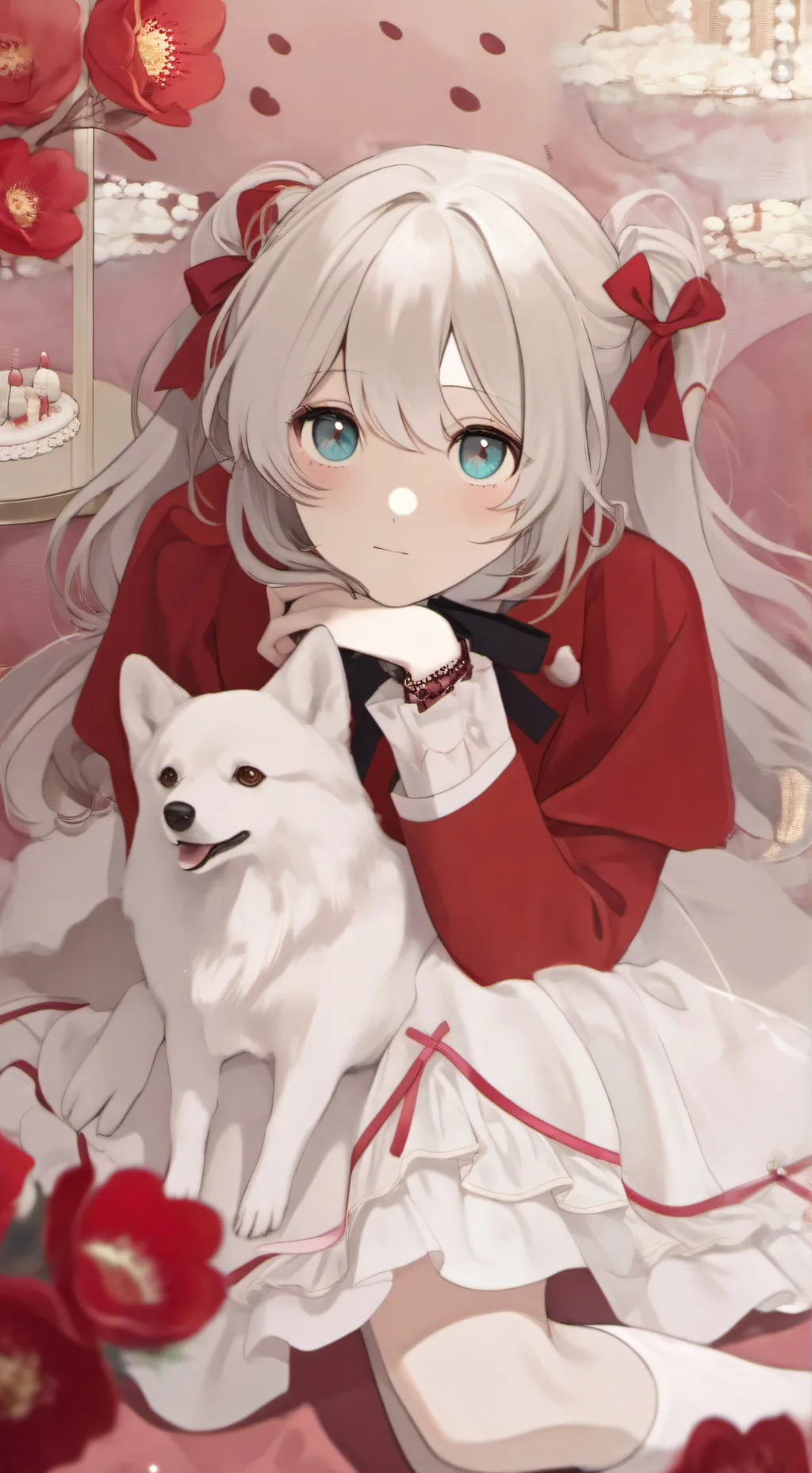 ai character: девка background