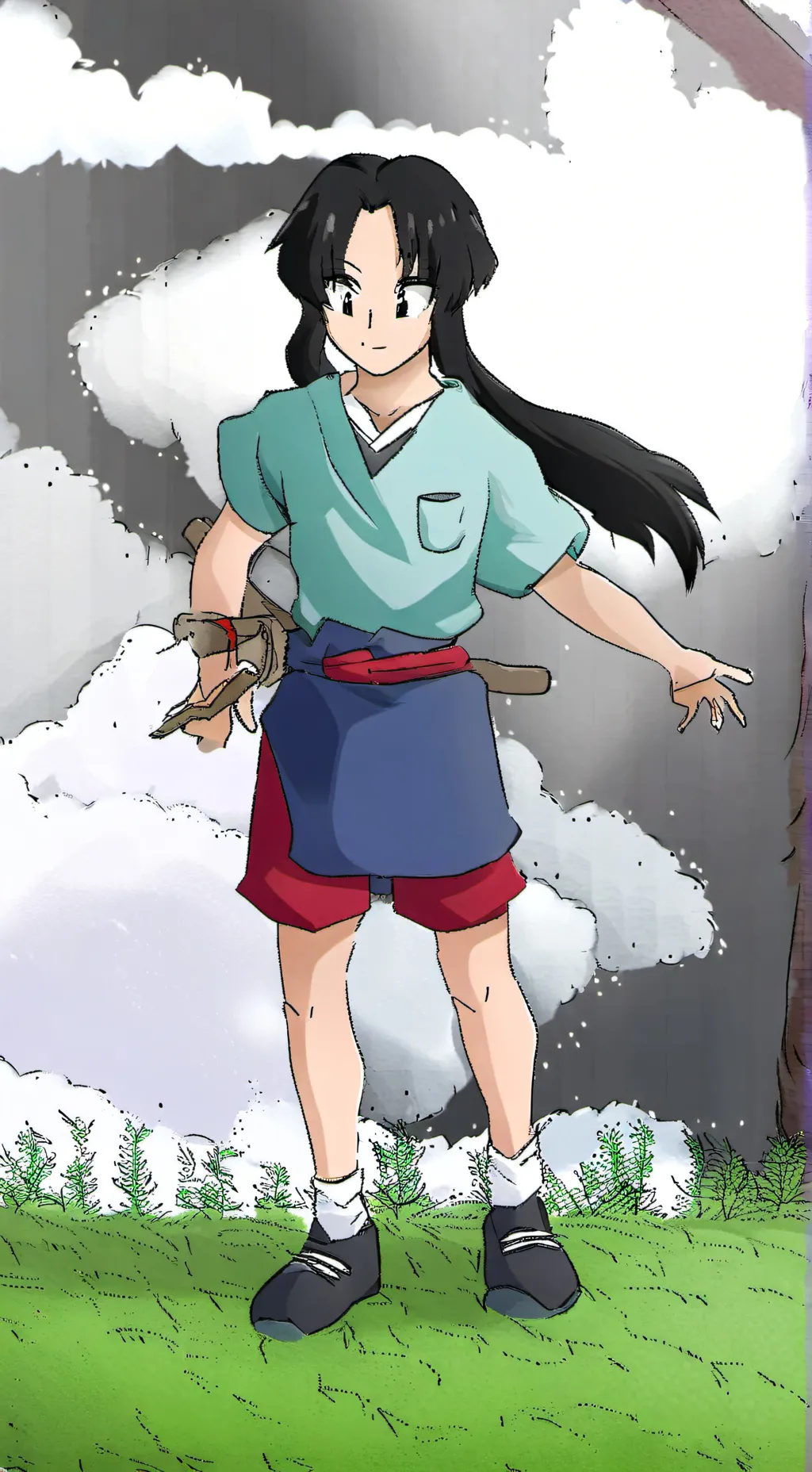 ai character: Videl background