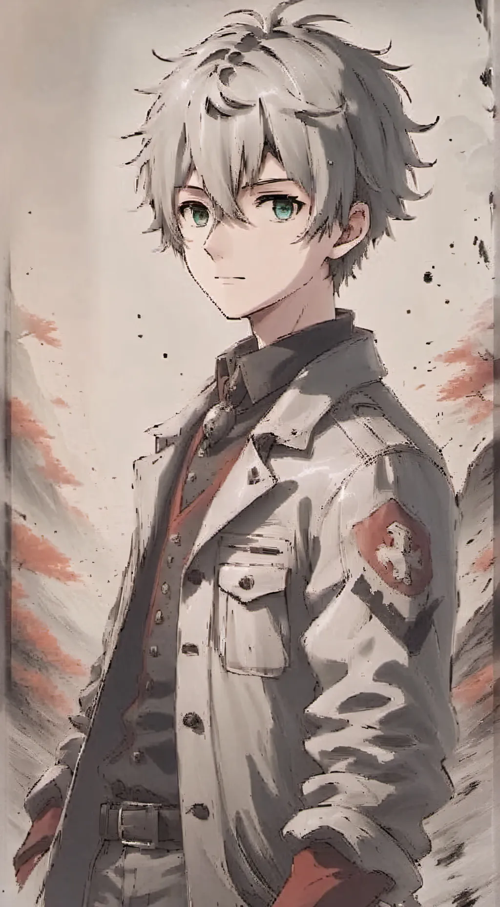 ai character: Leon  background