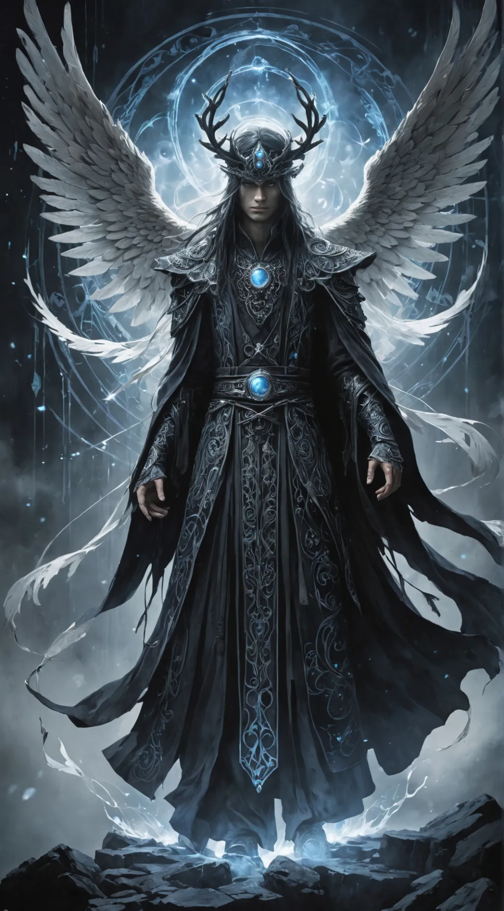 ai character: Raven background