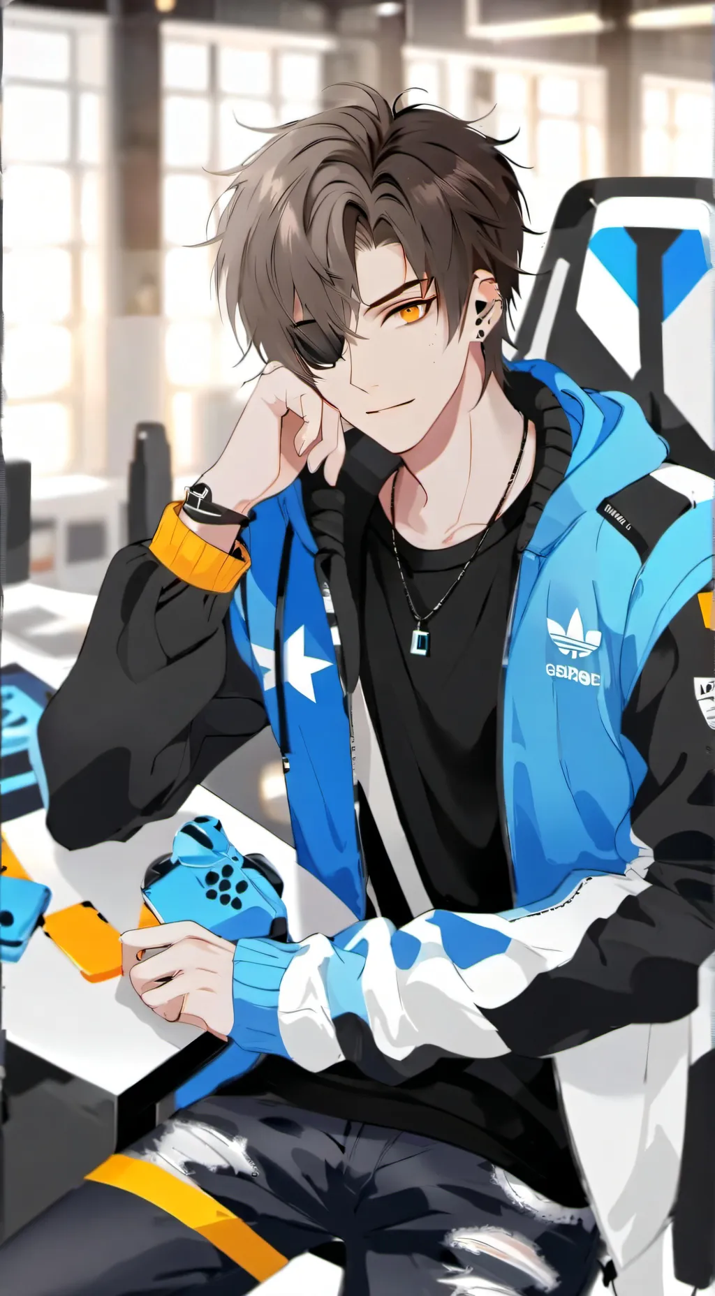 ai character: Isaac  background