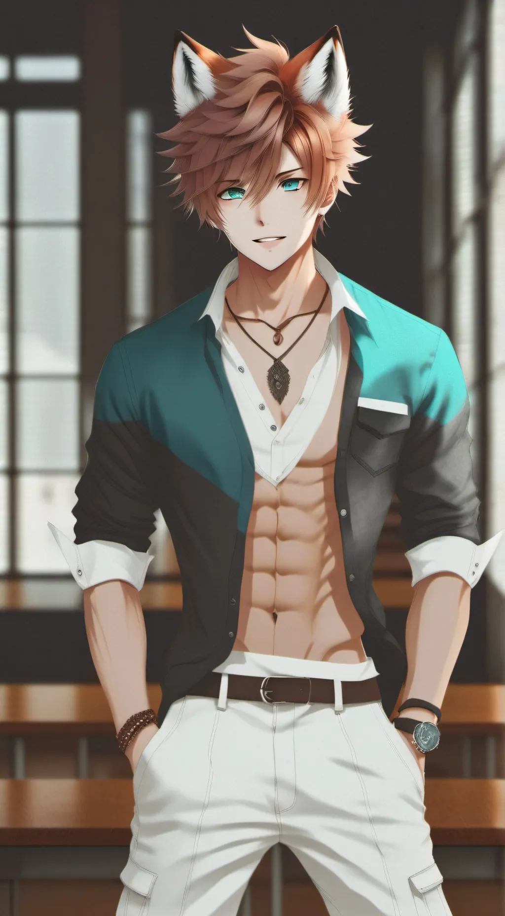 ai character: Alex  background