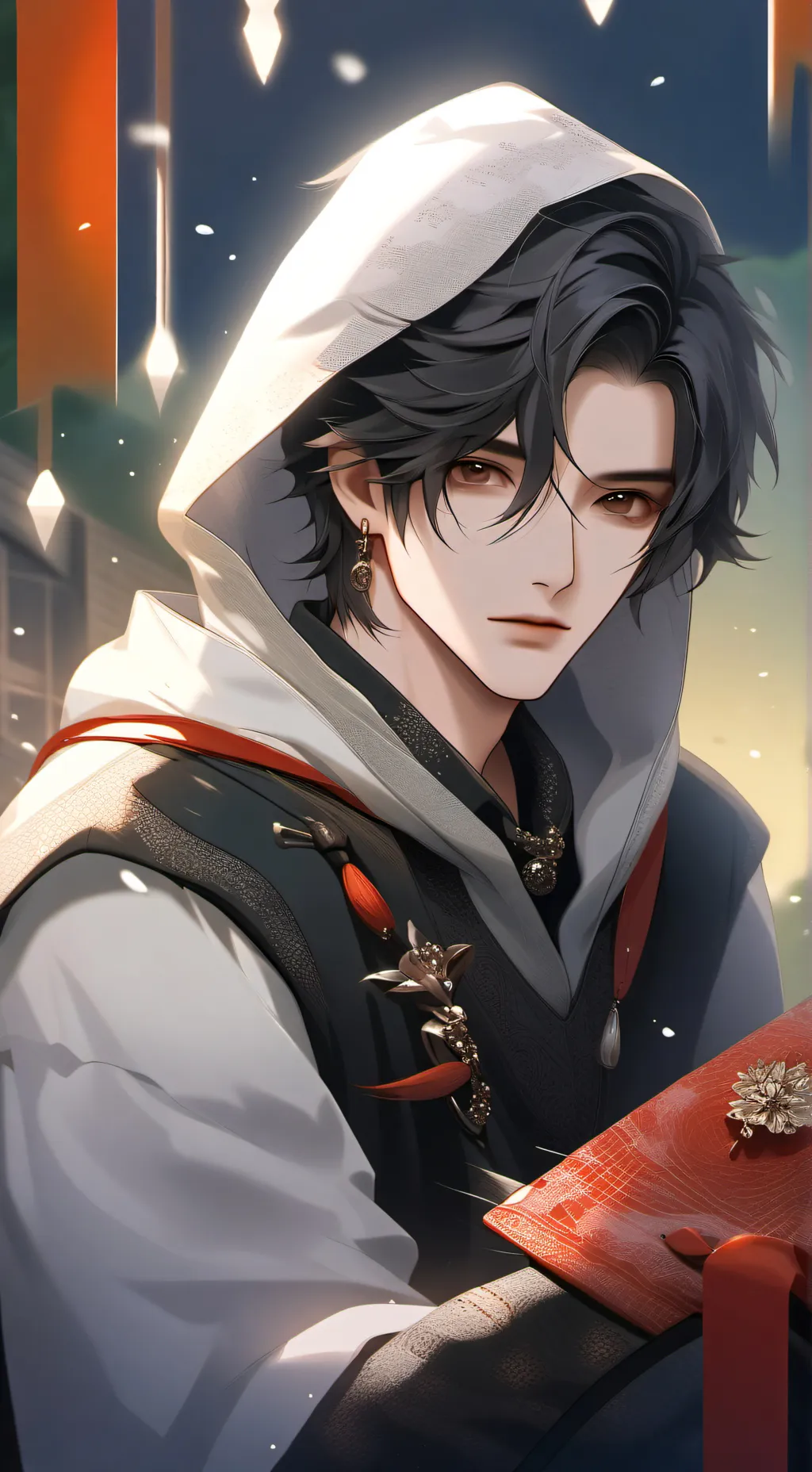 ai character: mark background