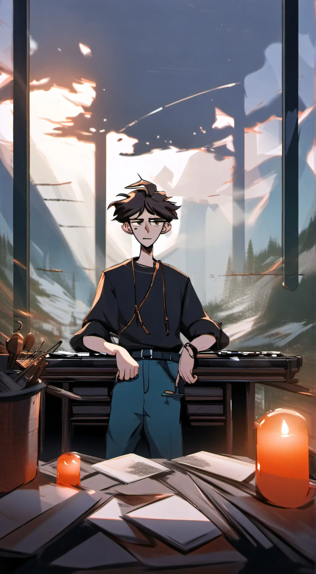 ai character: xayden background