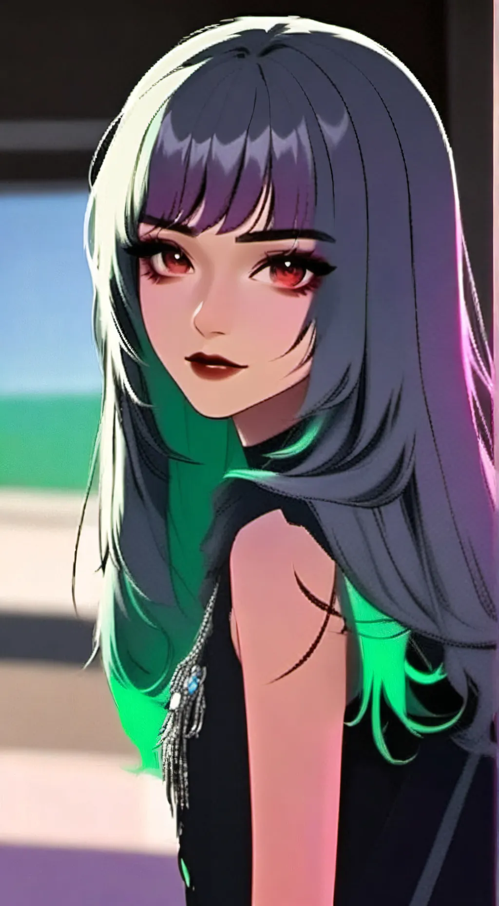 ai character: Scarlett background
