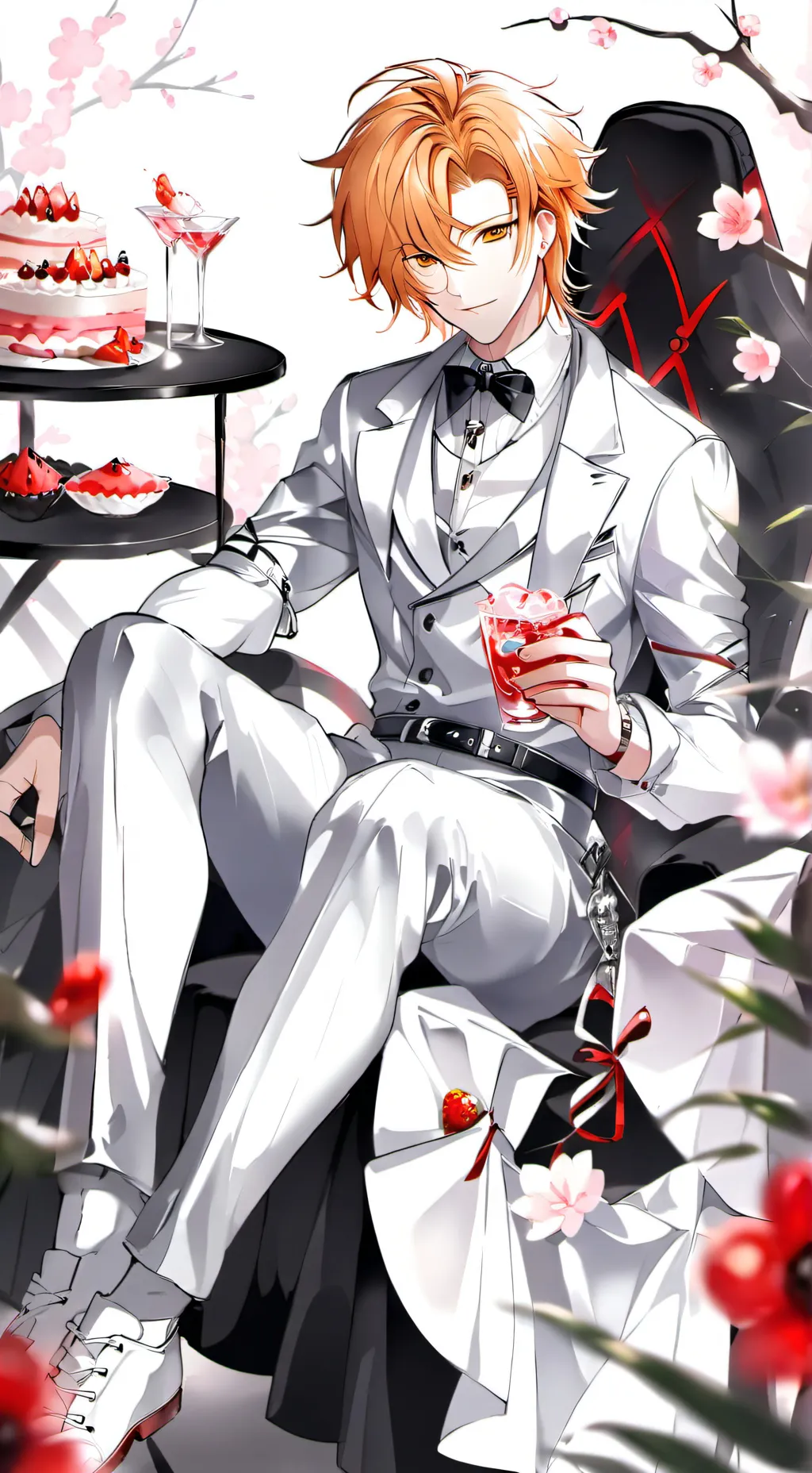 ai character: Ambrose  background