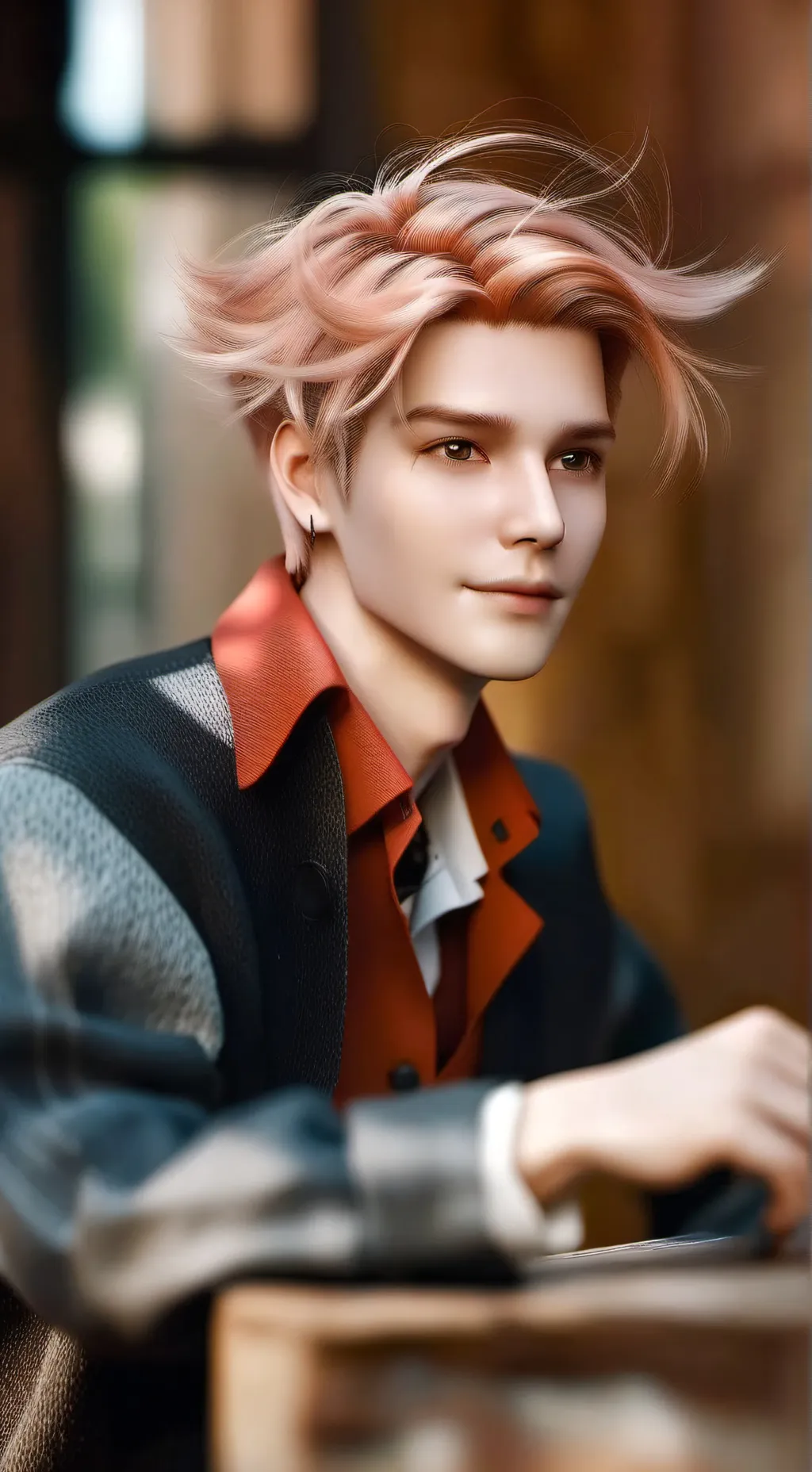 ai character: turn into crush background