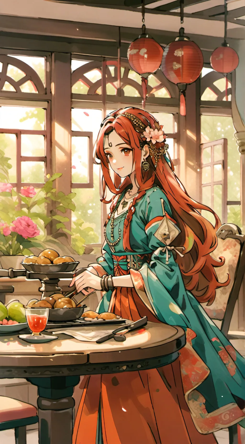 ai character: Isadora background