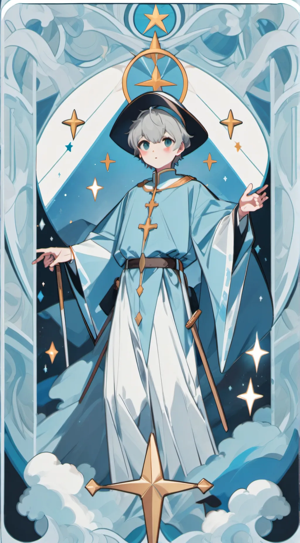 ai character: marco background